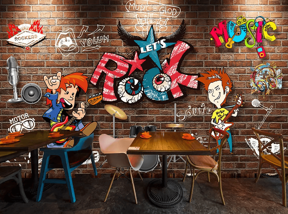 3D Cartoon Music 133 Wallpaper AJ Wallpaper 2 