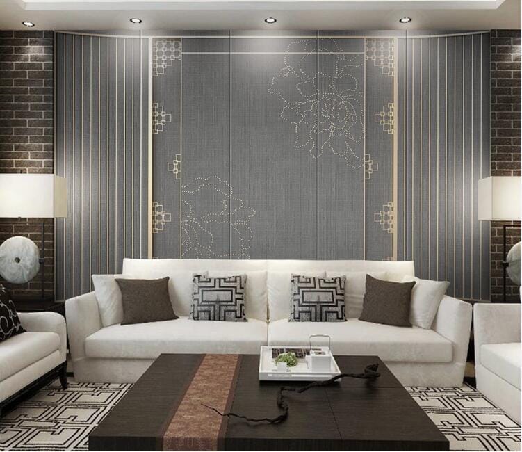 3D Gray Lines WC241 Wall Murals Wallpaper AJ Wallpaper 2 