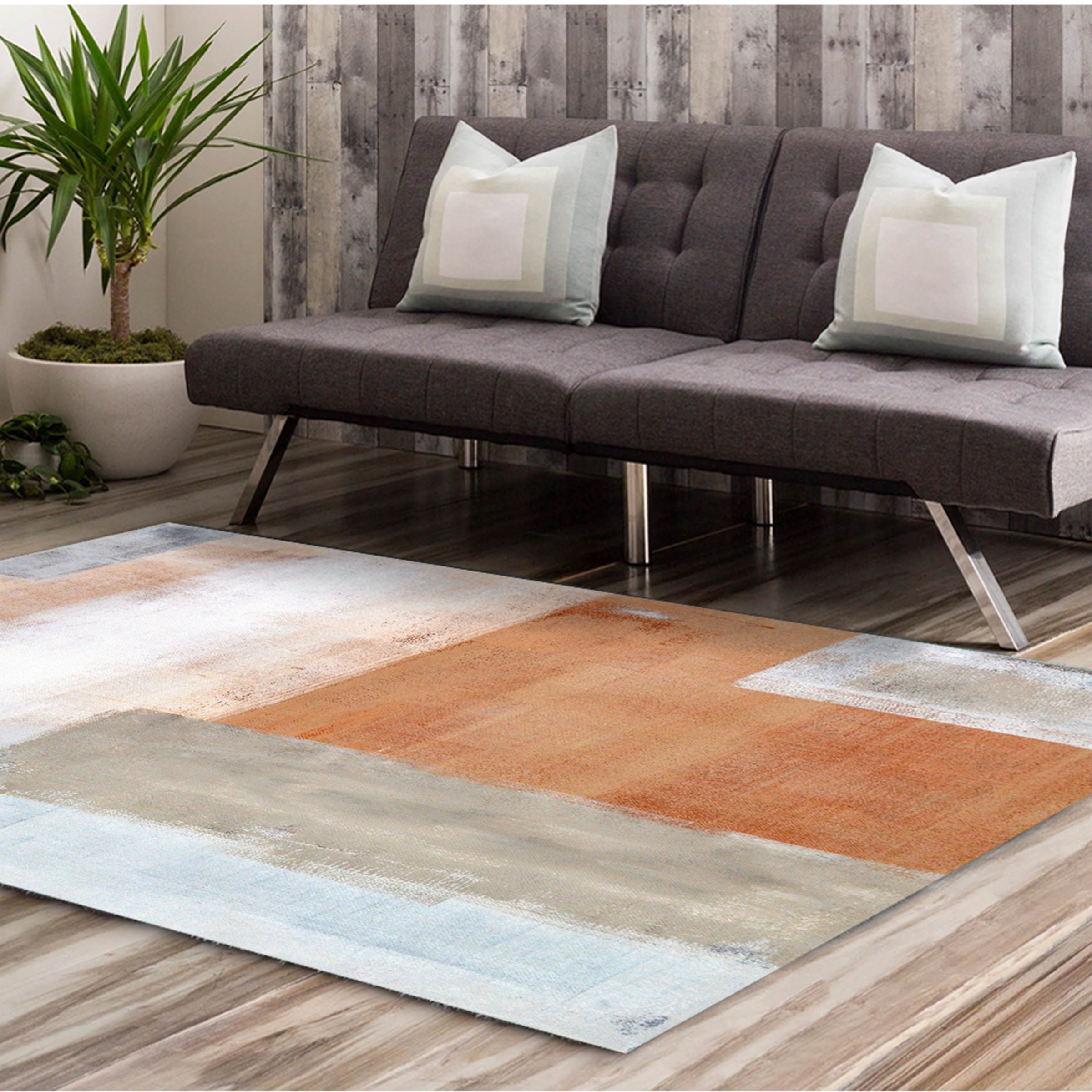 3D Colored Rectangle WG157 Non Slip Rug Mat Mat AJ Creativity Home 