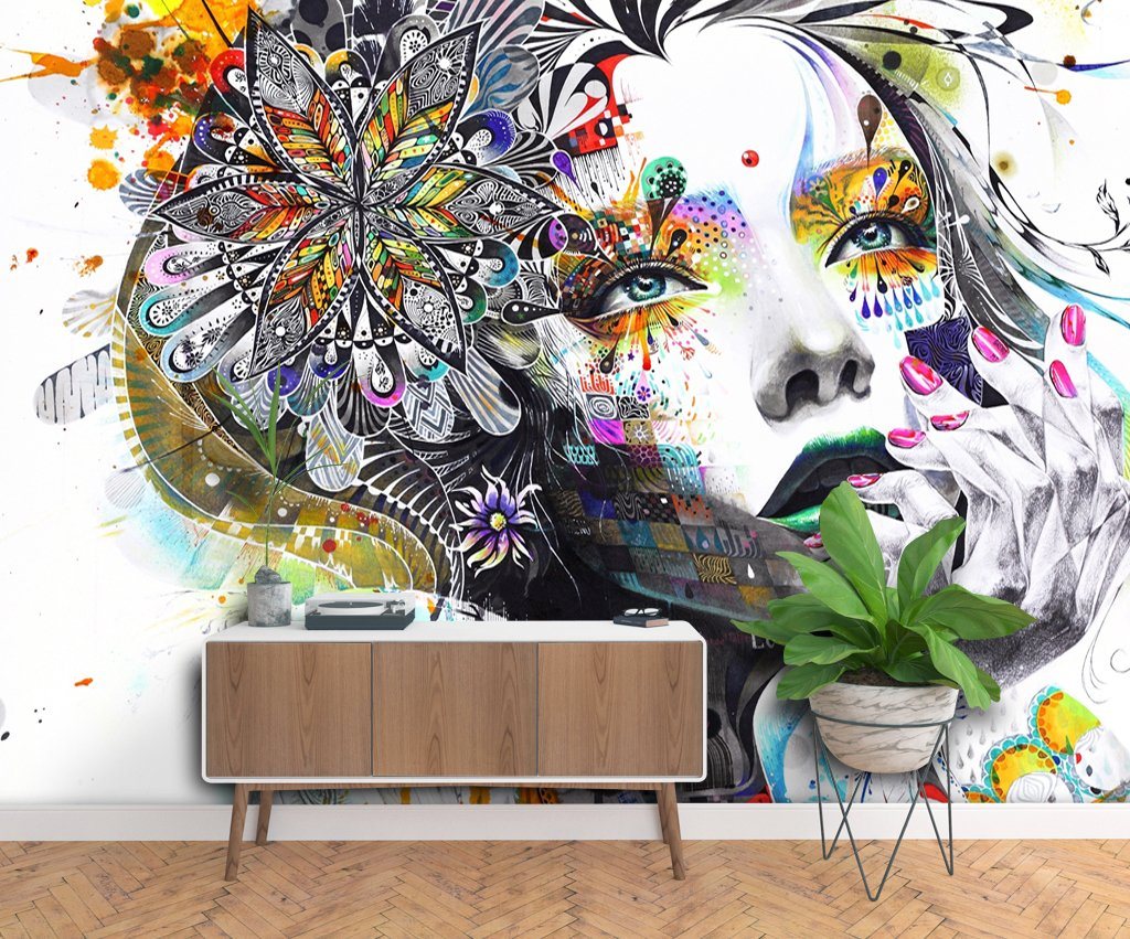 3D Abstract Beauty 183 Wall Murals Wallpaper AJ Wallpaper 2 