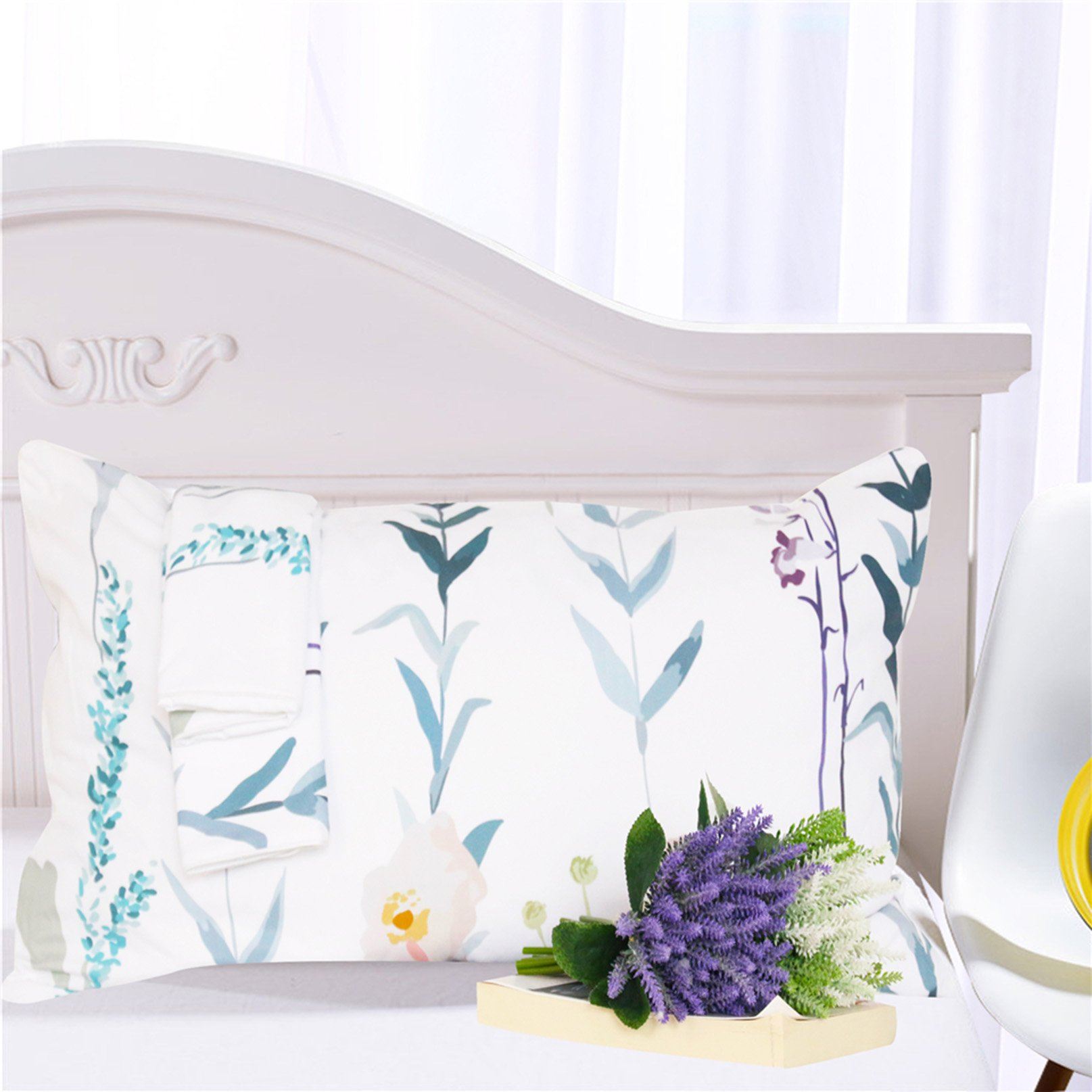 3D Flower Branch 150 Bed Pillowcases Quilt Wallpaper AJ Wallpaper 