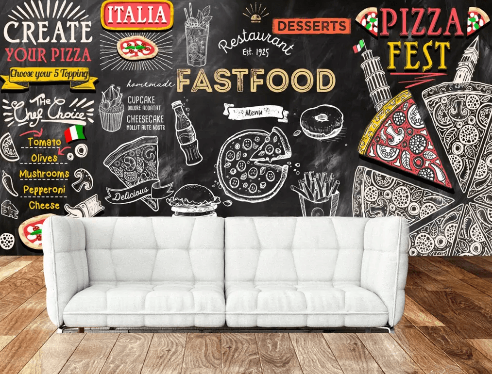 3D Menu Pizza Cola 352 Wallpaper AJ Wallpaper 2 