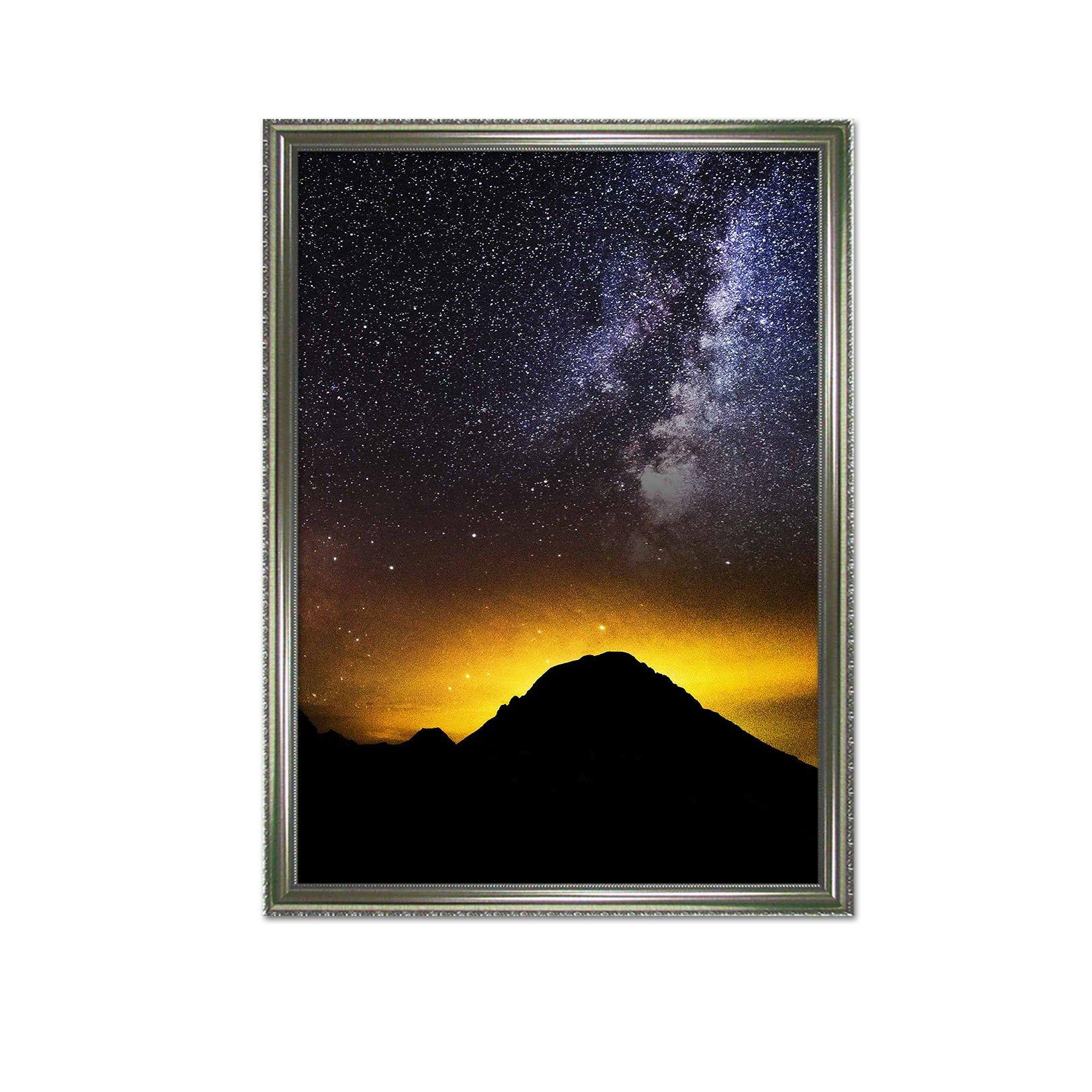 3D Mountain Shadow 136 Fake Framed Print Painting Wallpaper AJ Creativity Home 