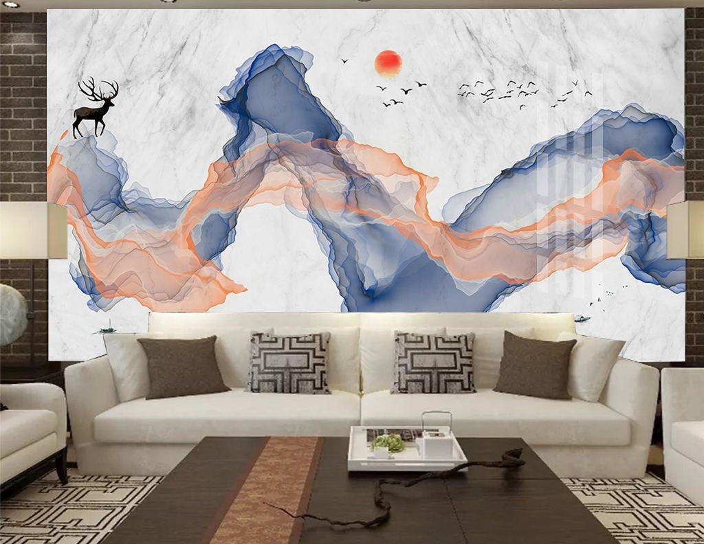 3D Landscape Painting 182 Wall Murals Wallpaper AJ Wallpaper 2 