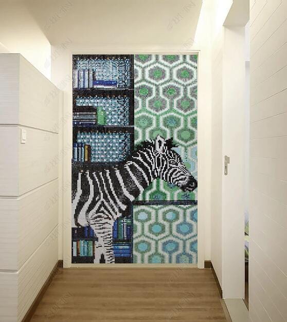 3D Cute Zebra WC278 Wall Murals Wallpaper AJ Wallpaper 2 