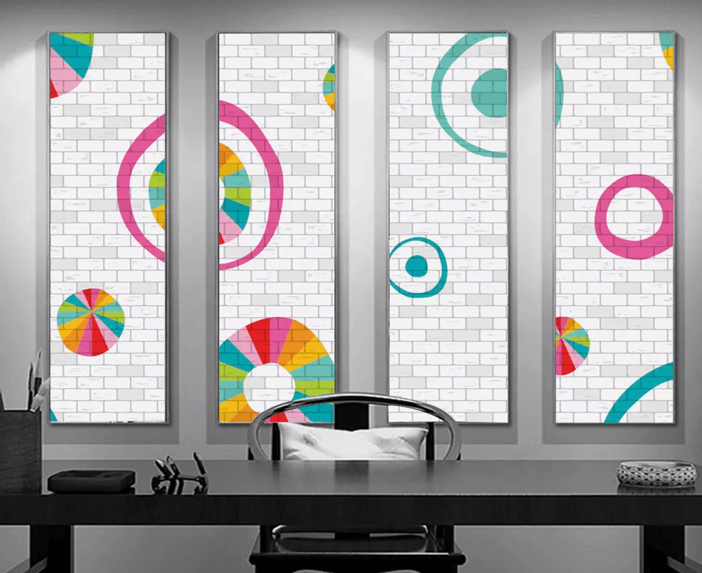 3D Colorful Circle 343 Wallpaper AJ Wallpaper 2 