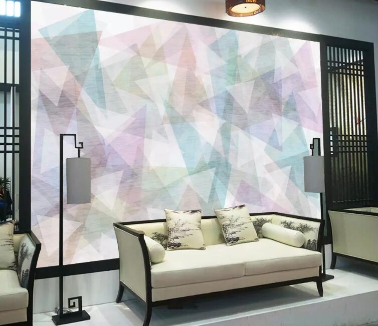 3D Color Geometry 1140 Wall Murals Wallpaper AJ Wallpaper 2 