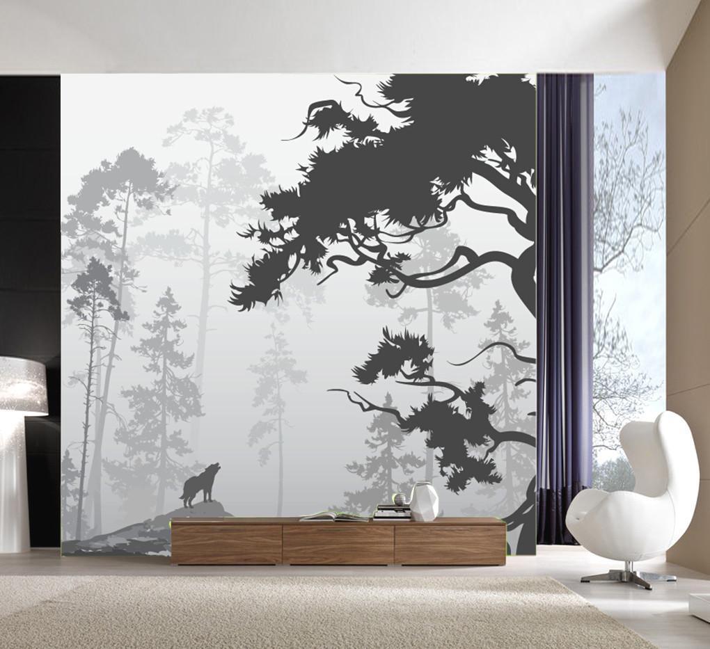 3D Mountain Tree Scenery 65 Wallpaper AJ Wallpapers 