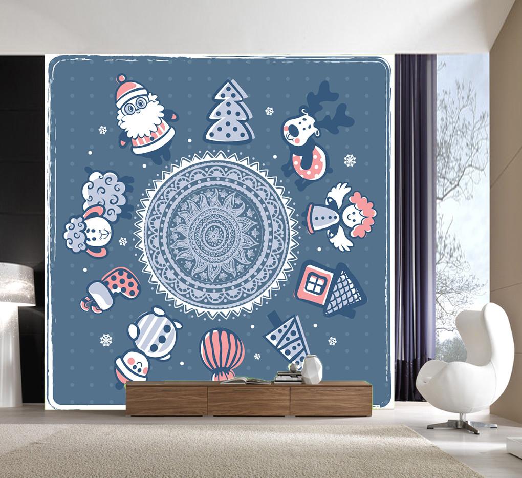 3D Christmas Pattern 6283 Wallpaper AJ Wallpaper 