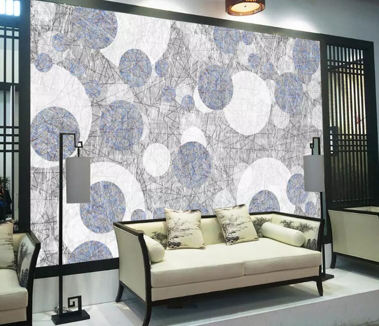 3D Colored Circle 1343 Wall Murals Wallpaper AJ Wallpaper 2 