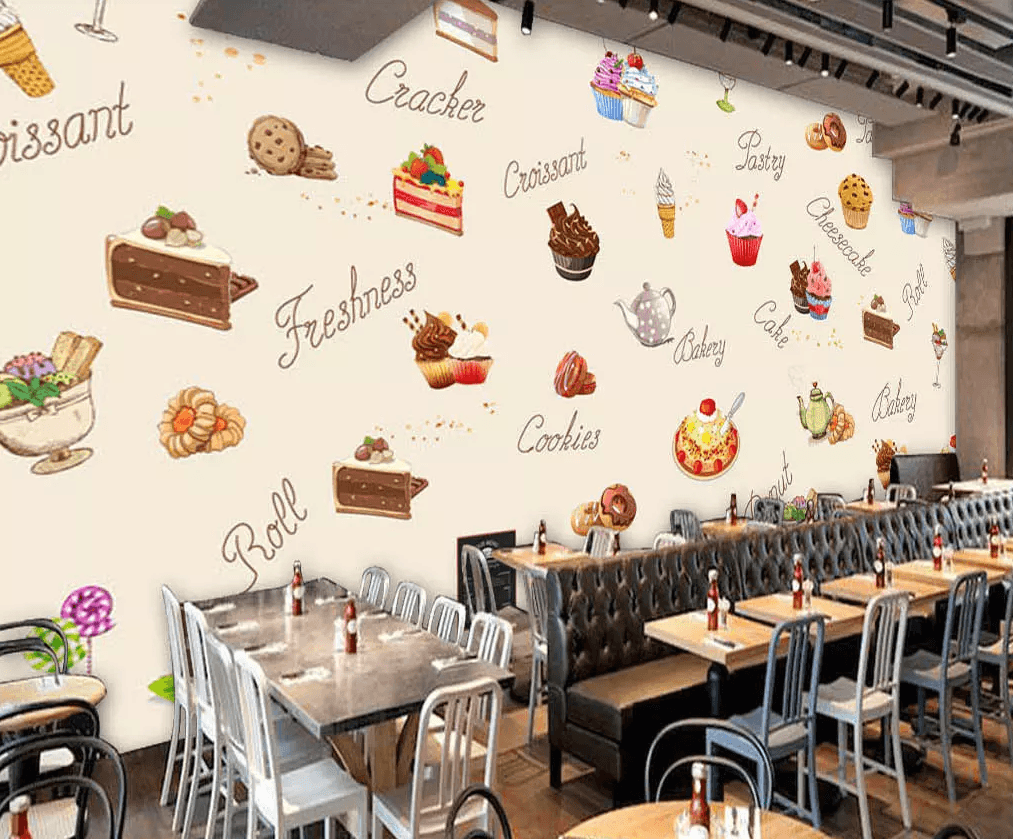 3D Biscuits Cake Time 107 Wallpaper AJ Wallpaper 2 