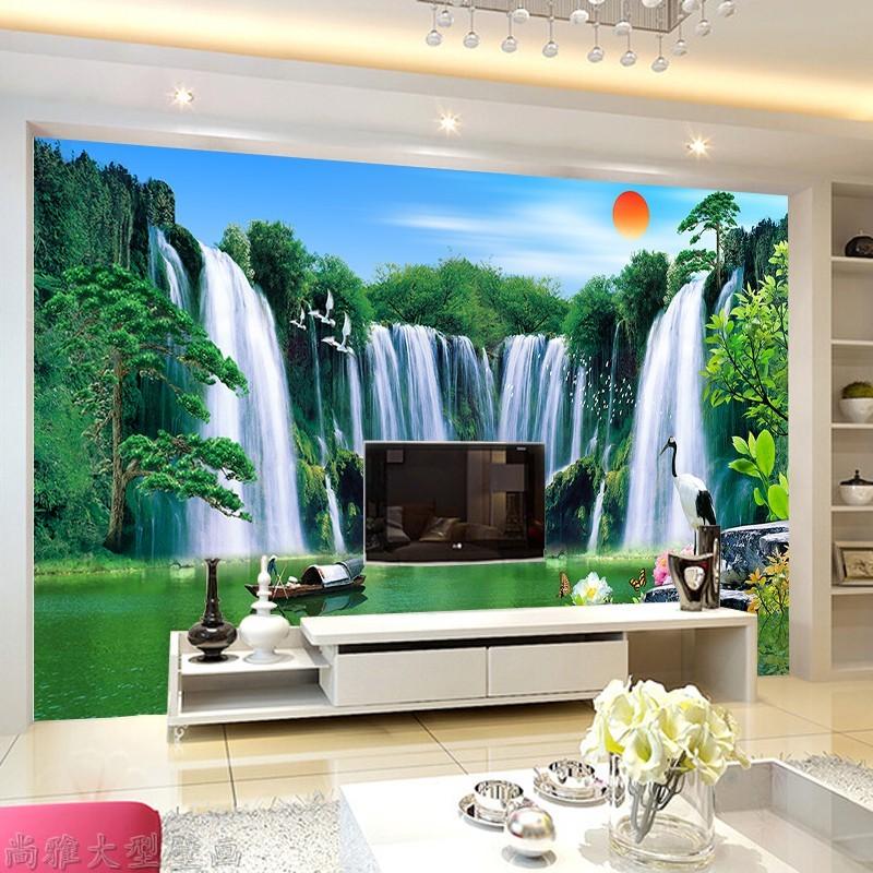 3D Forest Falls 046 Wallpaper AJ Wallpaper 