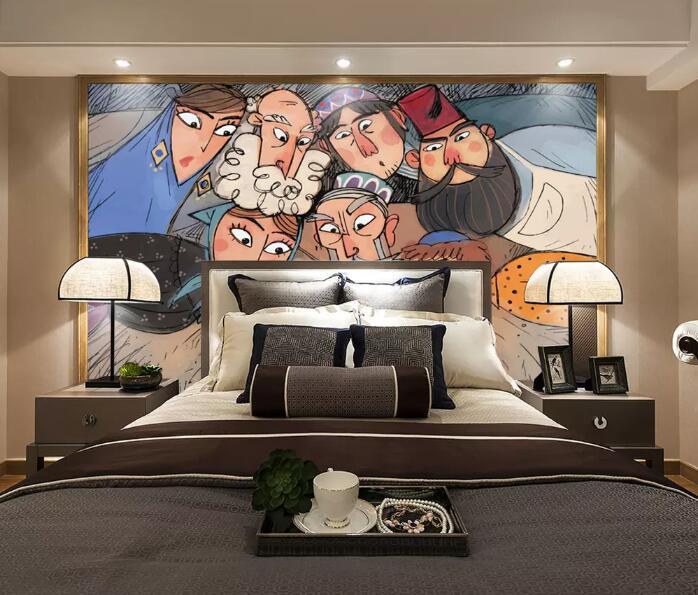 3D Adults And Children 1294 Wall Murals Wallpaper AJ Wallpaper 2 