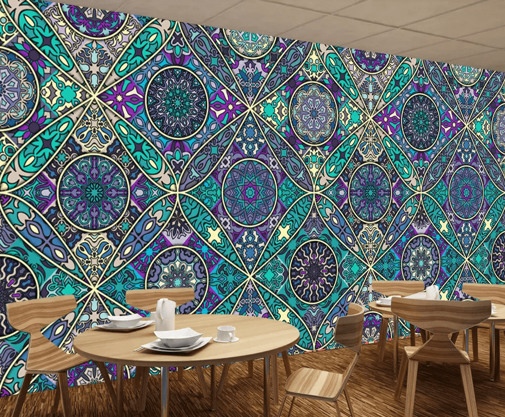 3D Blue Background Pattern 412 Wallpaper AJ Wallpaper 2 