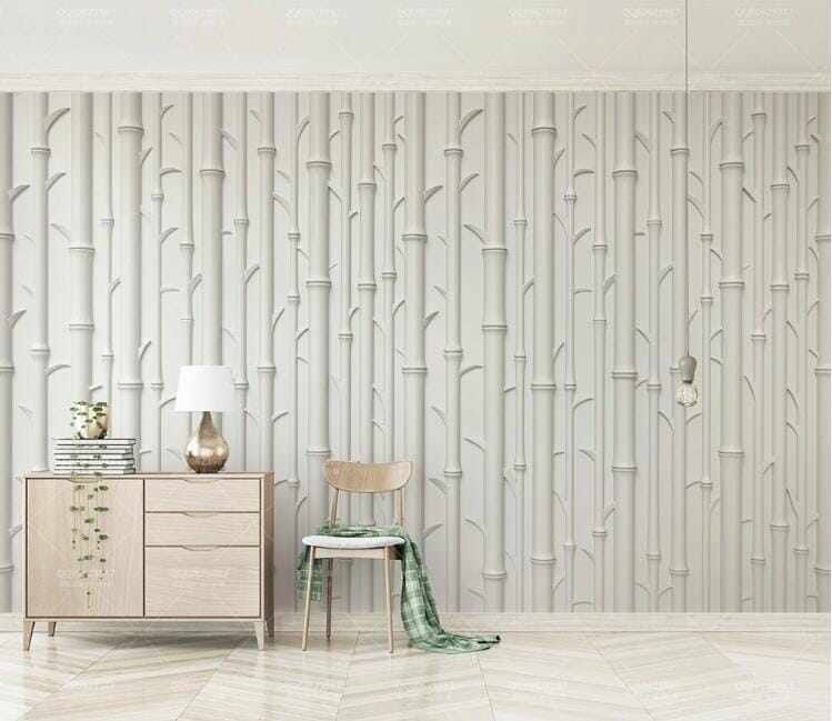 3D White Trunk WC221 Wall Murals Wallpaper AJ Wallpaper 2 
