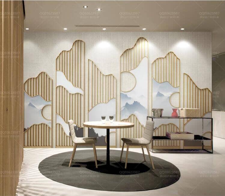 3D Simple Golden WC161 Wall Murals Wallpaper AJ Wallpaper 2 