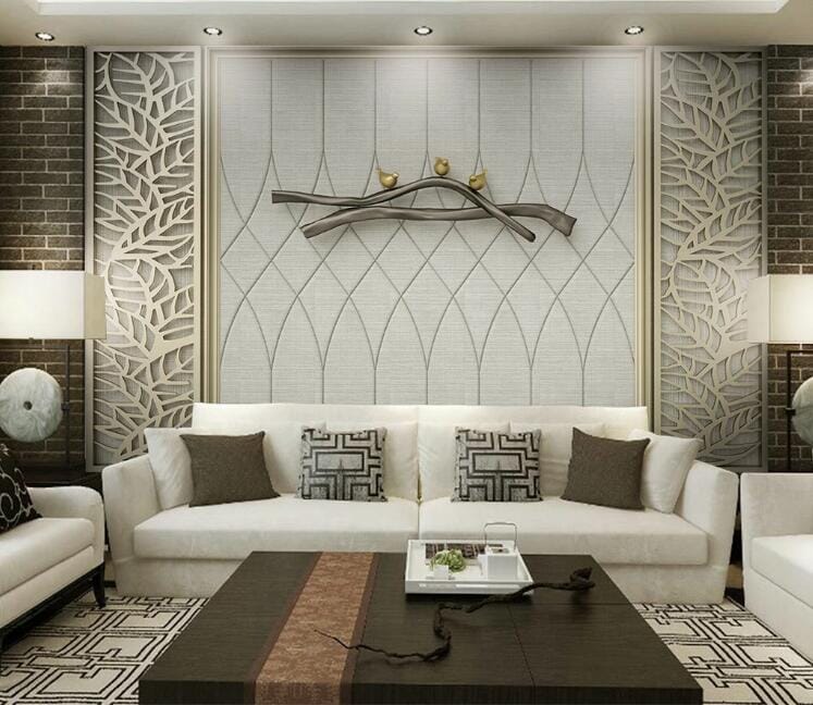 3D Minimalist Branches WC160 Wall Murals Wallpaper AJ Wallpaper 2 