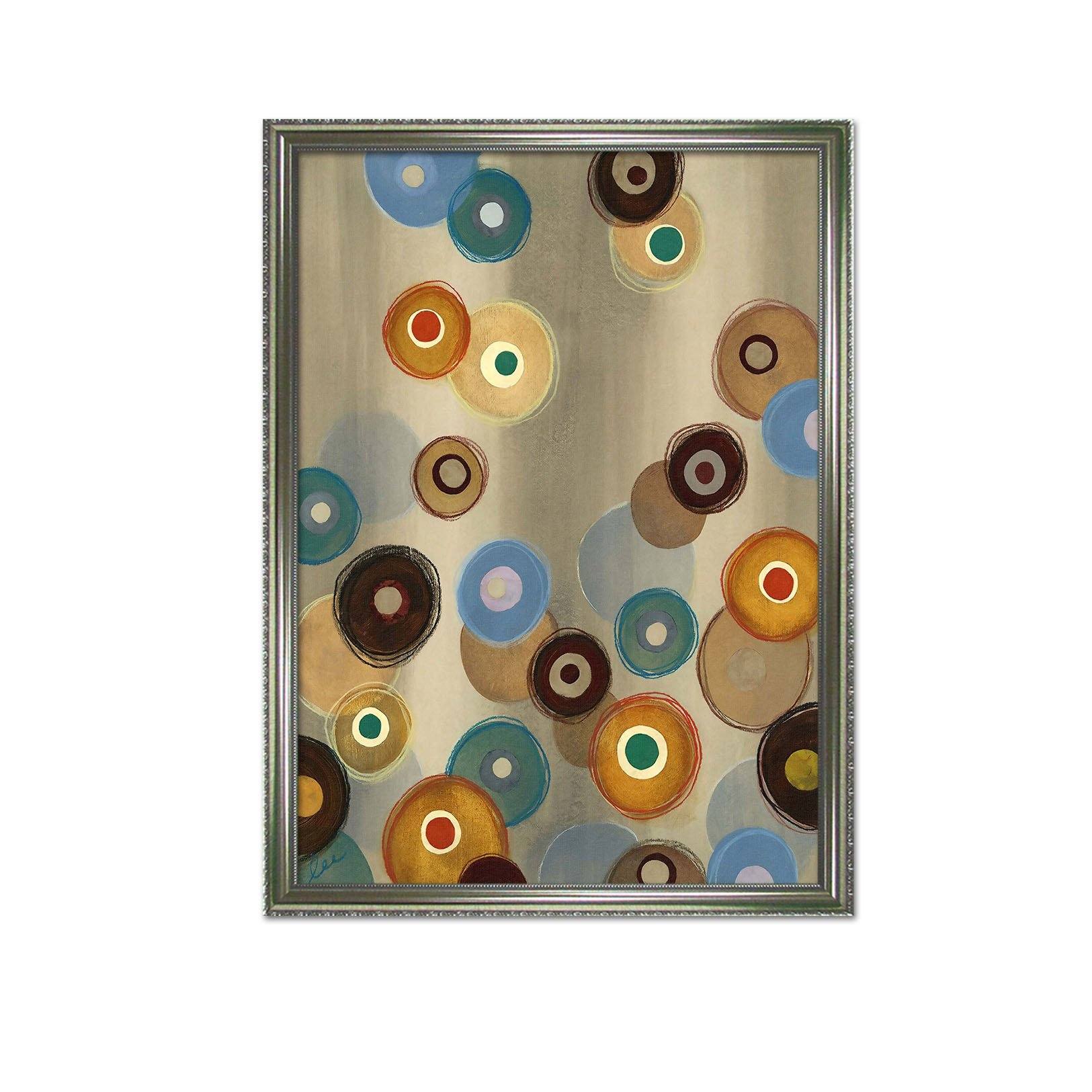 3D Circle In Circle 118 Fake Framed Print Painting Wallpaper AJ Creativity Home 