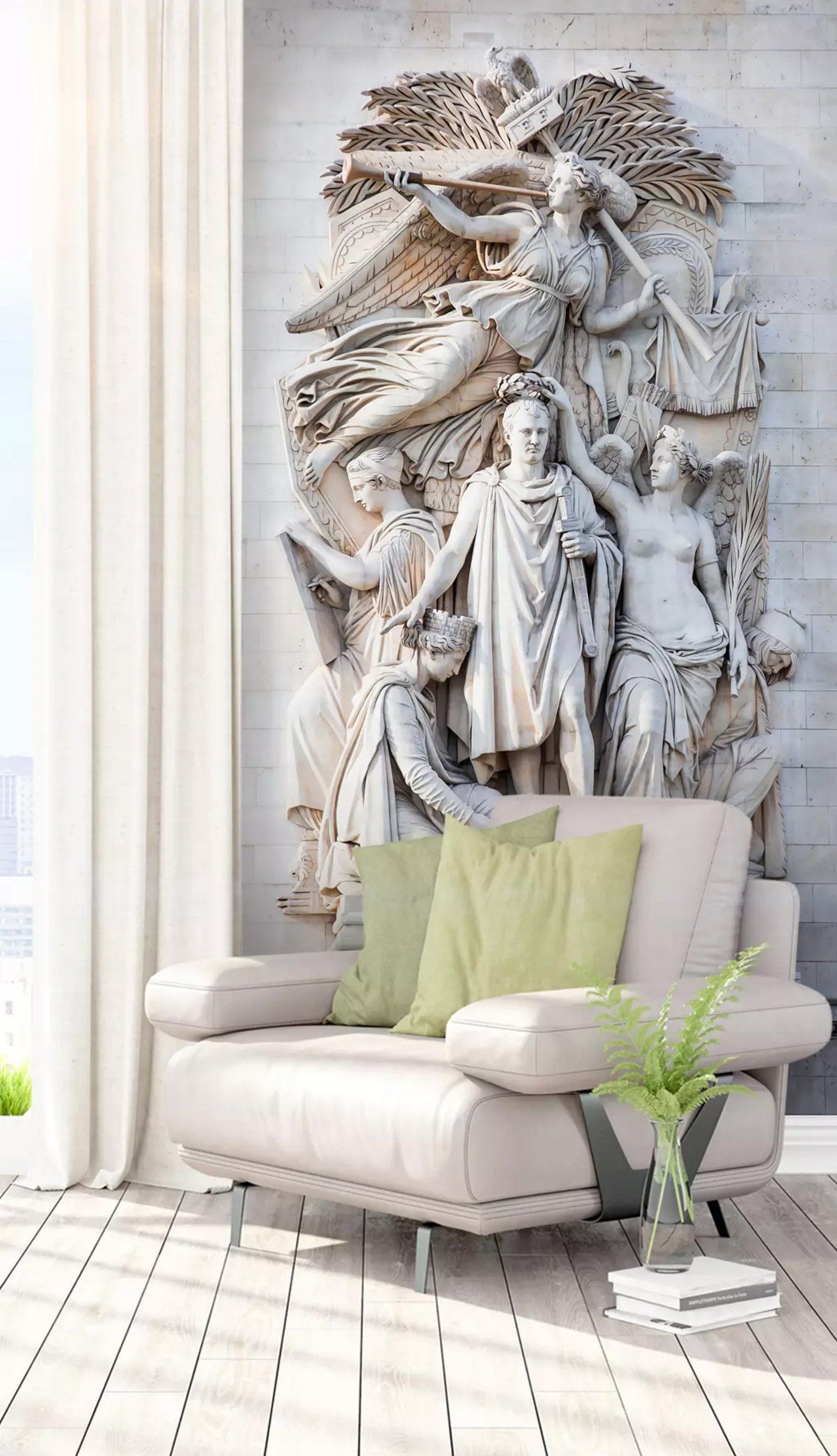 3D King Wings 354 Wallpaper AJ Wallpaper 