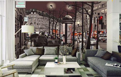 3D Night Street Illustration 597 Wallpaper AJ Wallpaper 