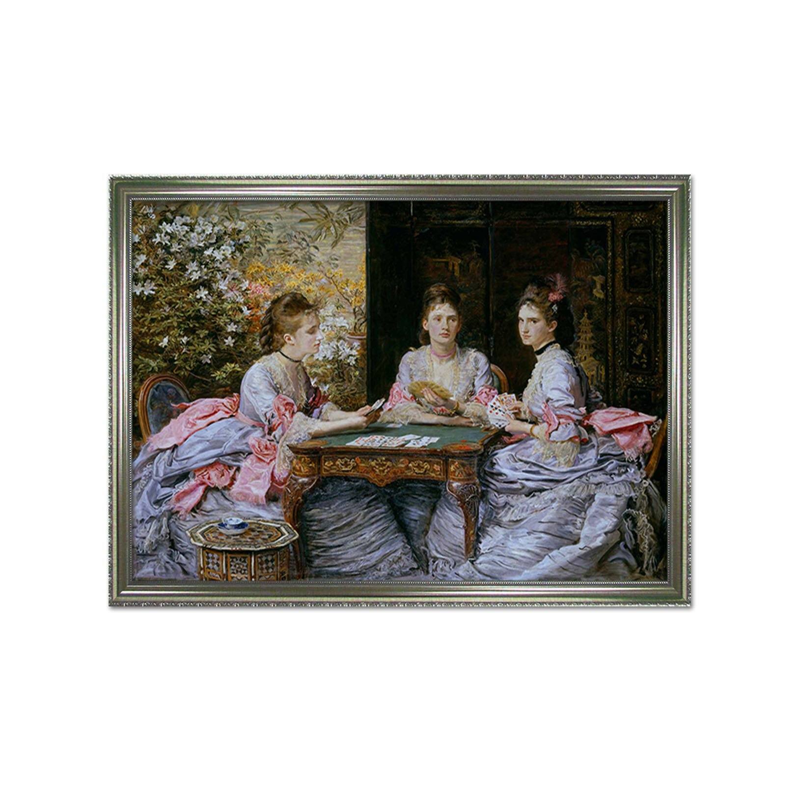 3D Afternoon Tea 123 Fake Framed Print Painting Wallpaper AJ Creativity Home 