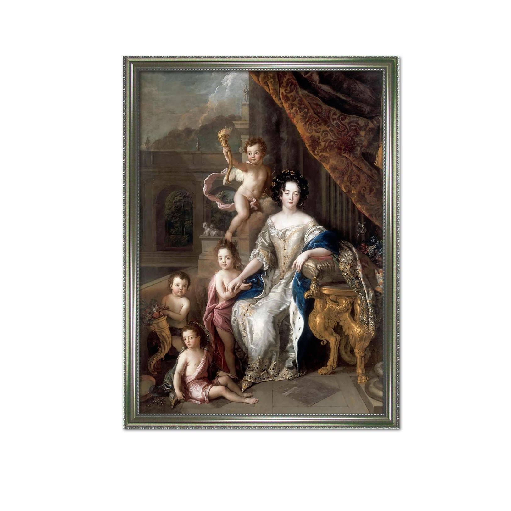 3D Little Angel 147 Fake Framed Print Painting Wallpaper AJ Creativity Home 