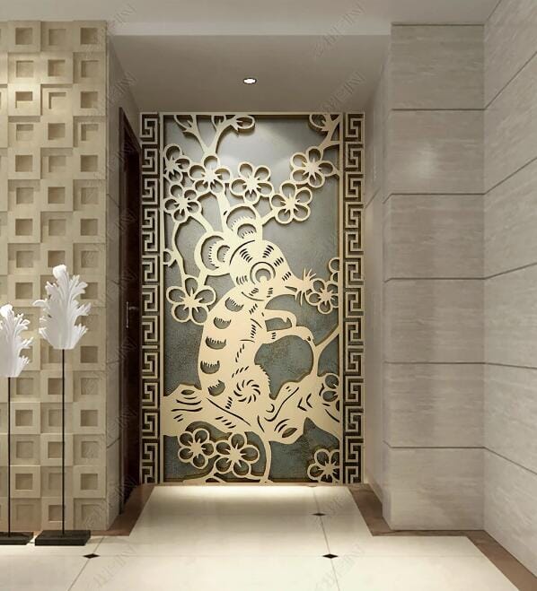 3D Golden Mouse WC282 Wall Murals Wallpaper AJ Wallpaper 2 