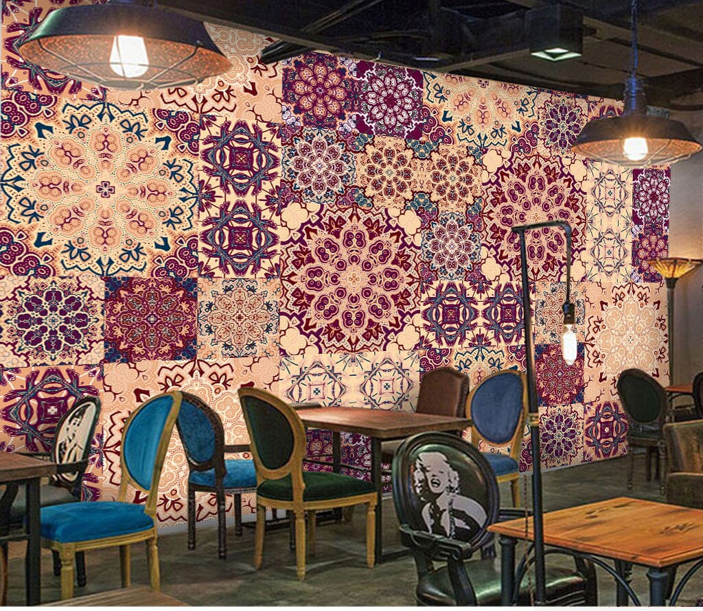 3D Petal Pattern WC044 Wall Murals Wallpaper AJ Wallpaper 2 