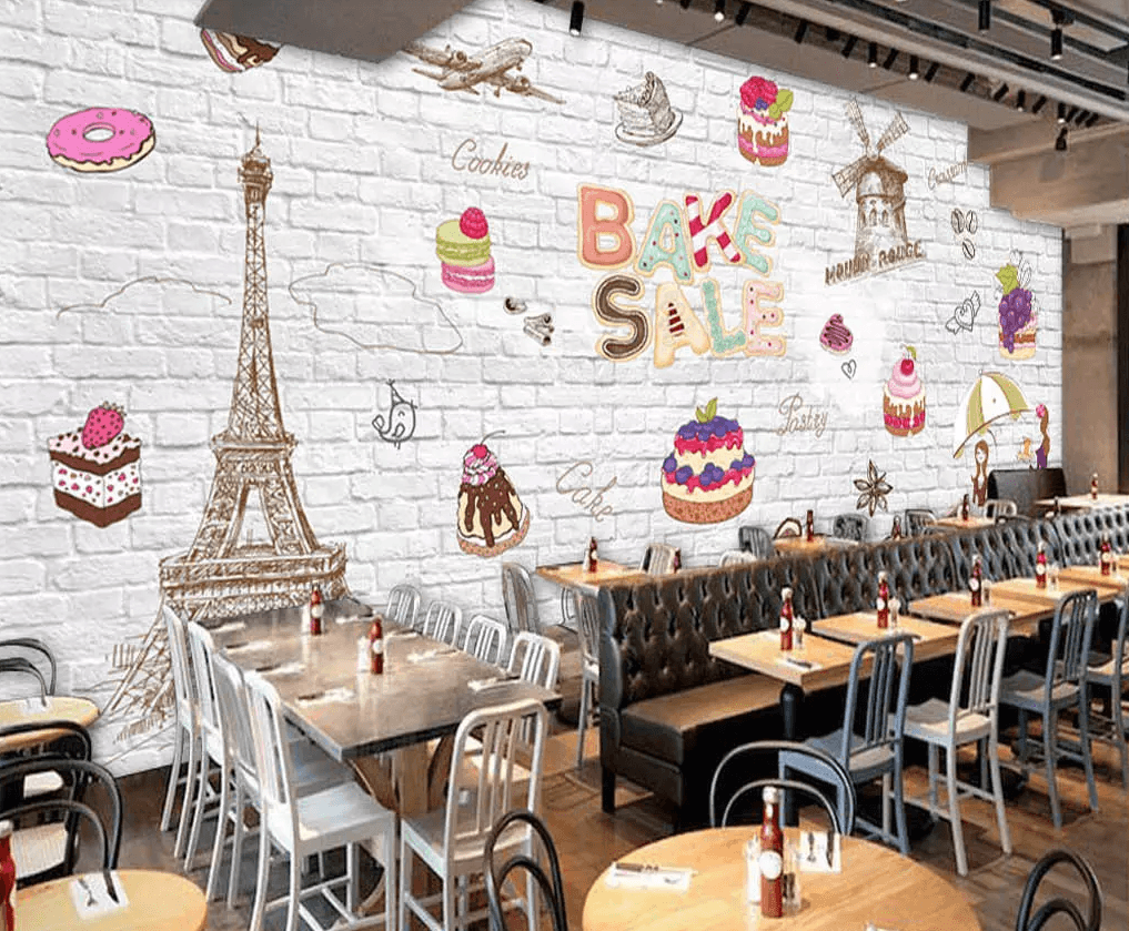 3D Cartoon Afternoon Tea 200 Wallpaper AJ Wallpaper 2 