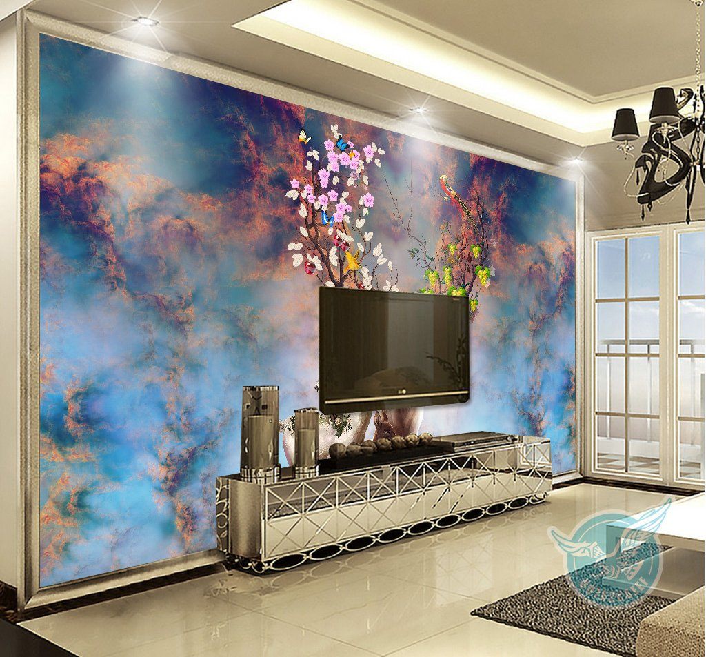 3D Flower Color 62 Wall Murals Wallpaper AJ Wallpaper 2 