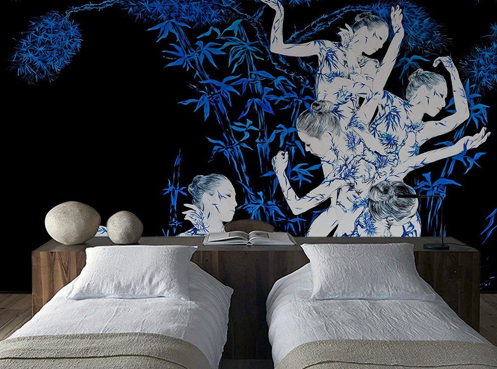 3D Beauty Dance 180 Wall Murals Wallpaper AJ Wallpaper 2 