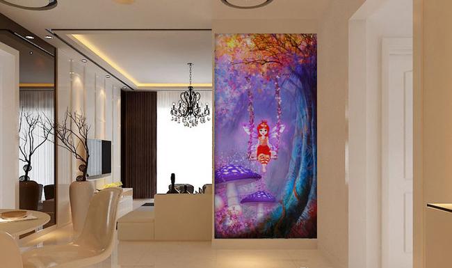 3D Elf Girl 535 Wall Murals Wallpaper AJ Wallpaper 2 