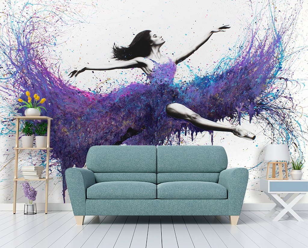 3D Beauty Dance 322 Wall Murals Wallpaper AJ Wallpaper 2 