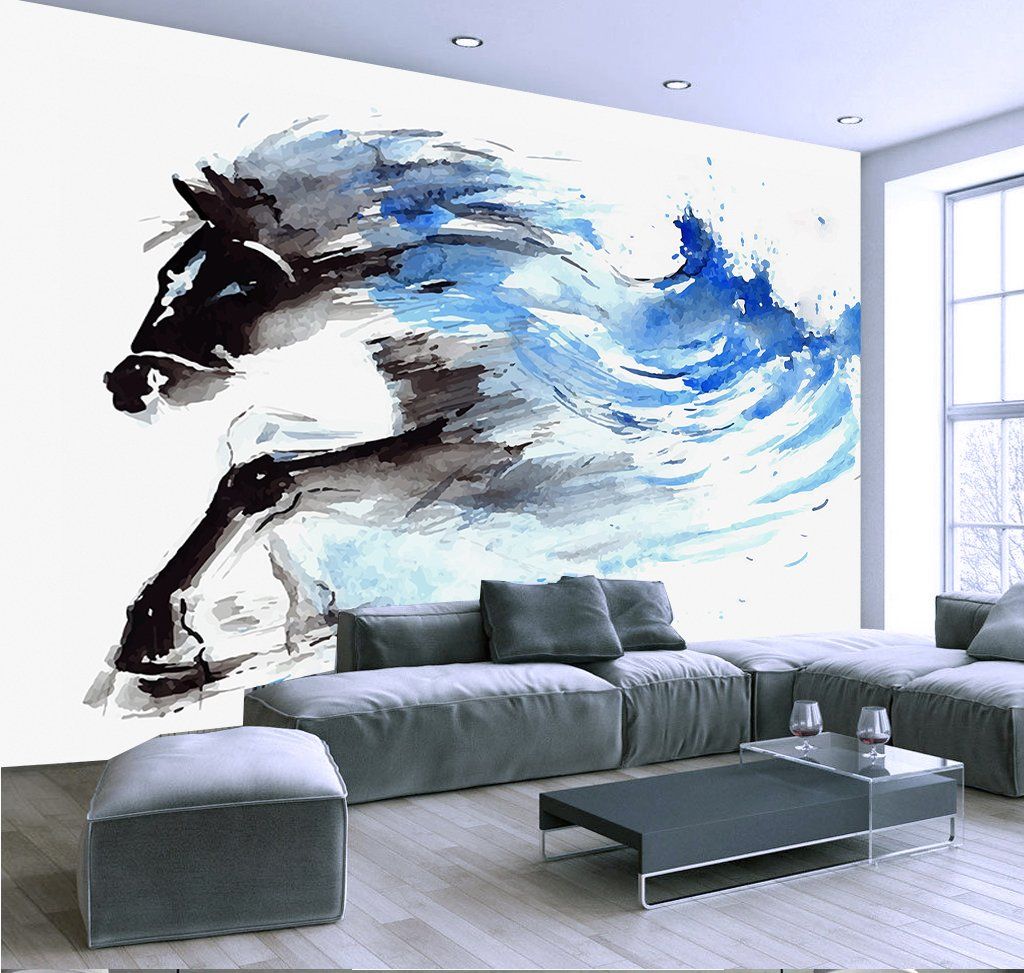 3D Art Horse 317 Wall Murals Wallpaper AJ Wallpaper 2 