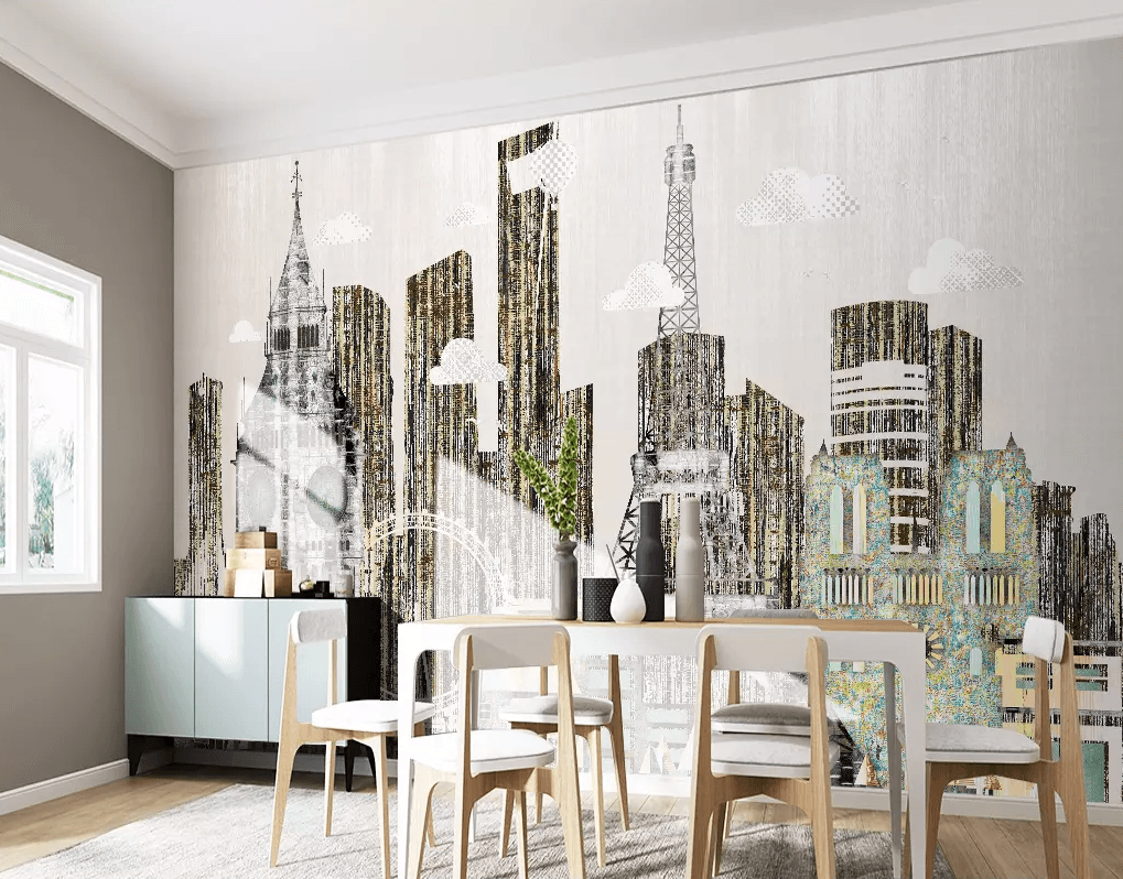 3D Graffiti City Building 407 Wallpaper AJ Wallpaper 2 