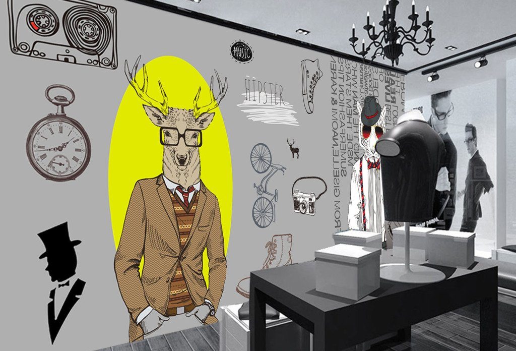 3D Cattle 229 Wall Murals Wallpaper AJ Wallpaper 2 