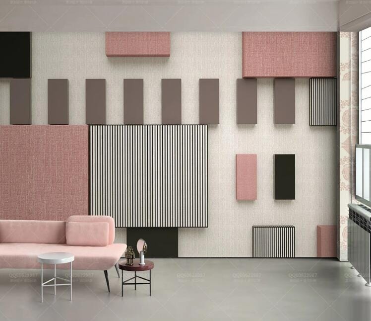 3D Color Geometry WC111 Wall Murals Wallpaper AJ Wallpaper 2 