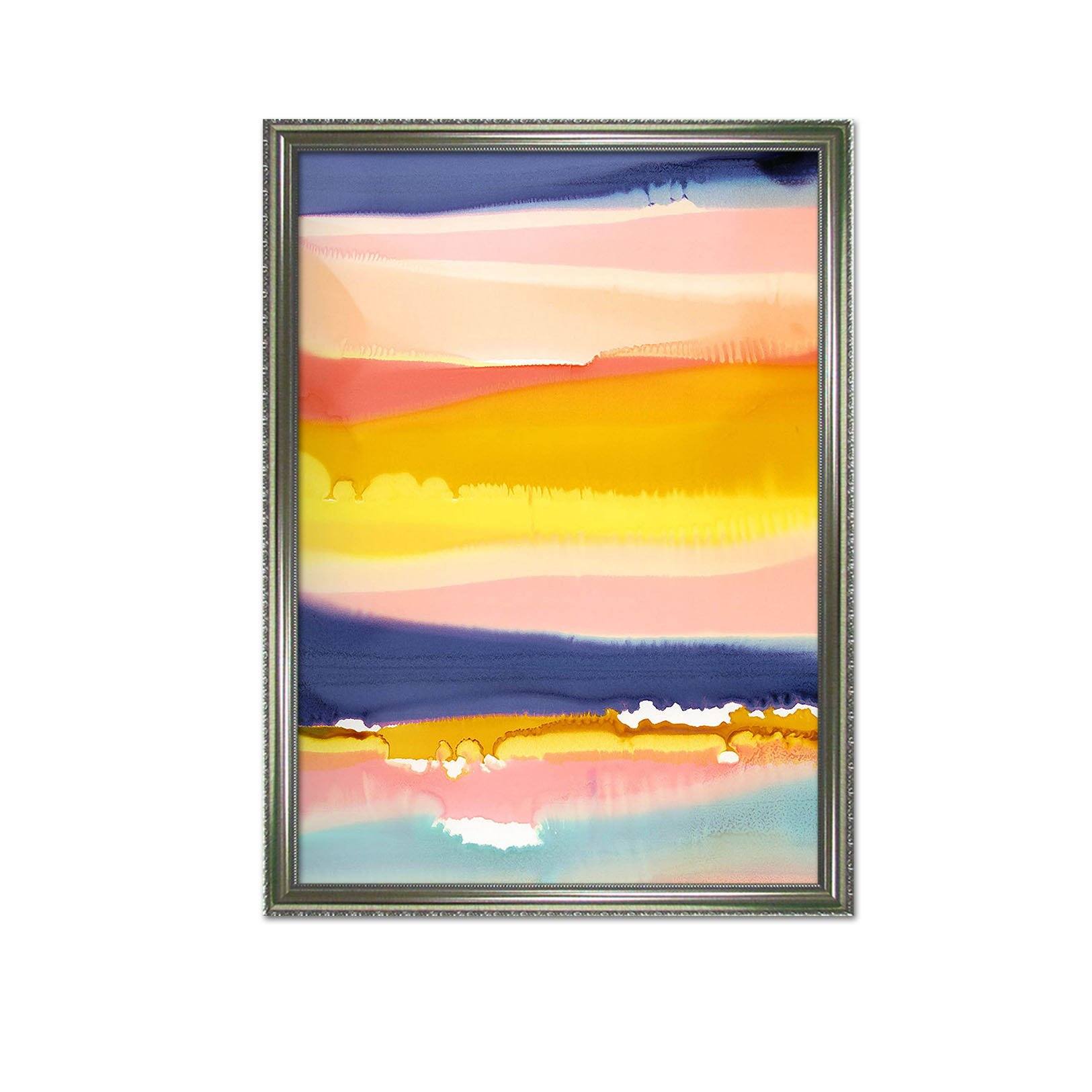 3D Bright Colors 080 Fake Framed Print Painting Wallpaper AJ Creativity Home 