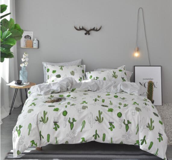 3D Cactus Pattern 20212 Bed Pillowcases Quilt