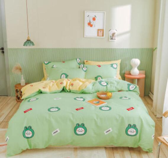 3D Frog Head 40068 Bed Pillowcases Quilt