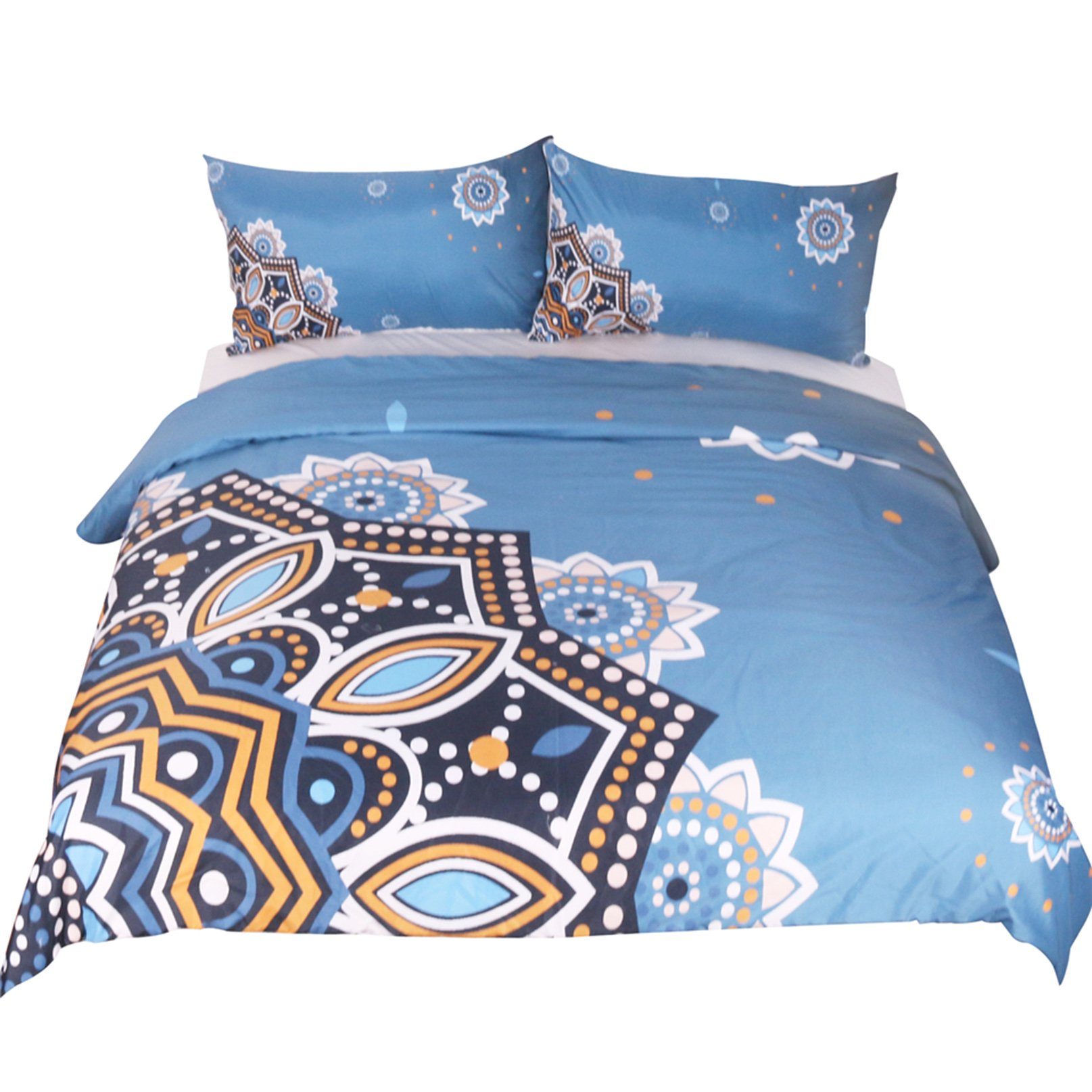 3D Bronze Flower 92 Bed Pillowcases Quilt Wallpaper AJ Wallpaper 