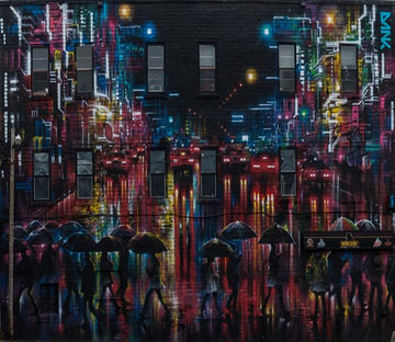 3D Brilliant City 037 Wallpaper AJ Wallpaper 