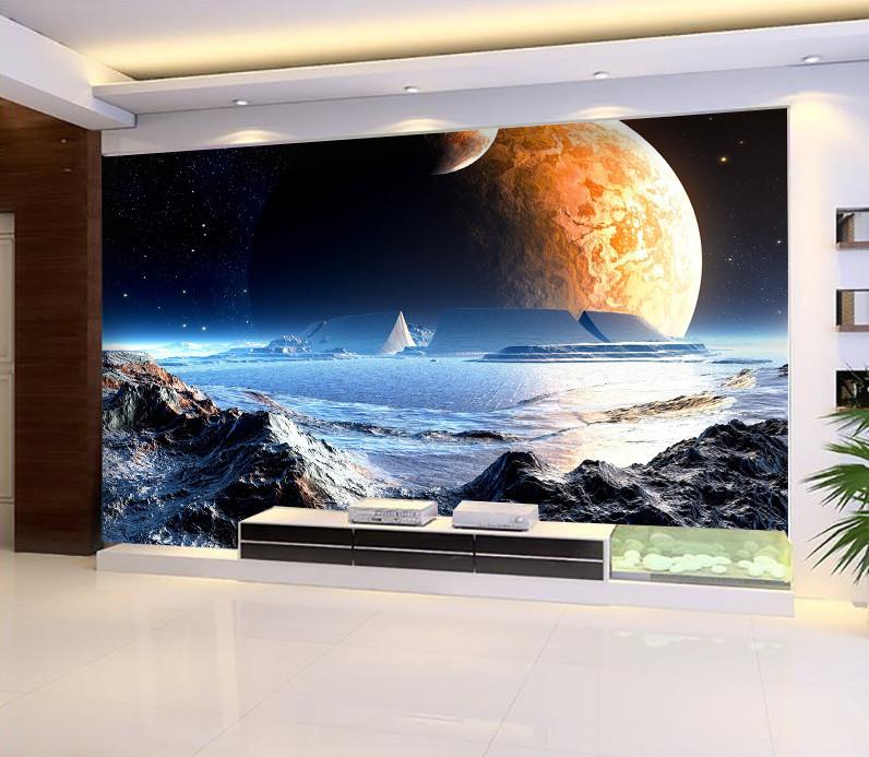 3D Universe Earth Plannet 076 Wallpaper AJ Wallpaper 