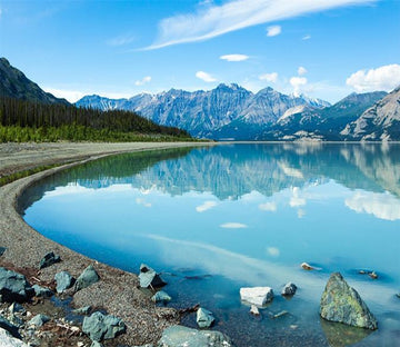 3D Blue Lake Sky 87 Wallpaper AJ Wallpaper 