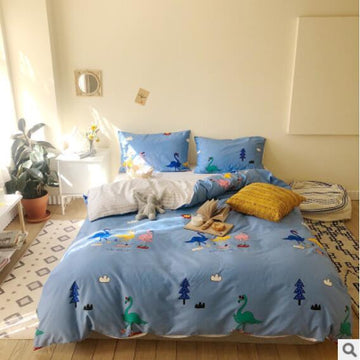 3D Colorful Flamingo 30065 Bed Pillowcases Quilt