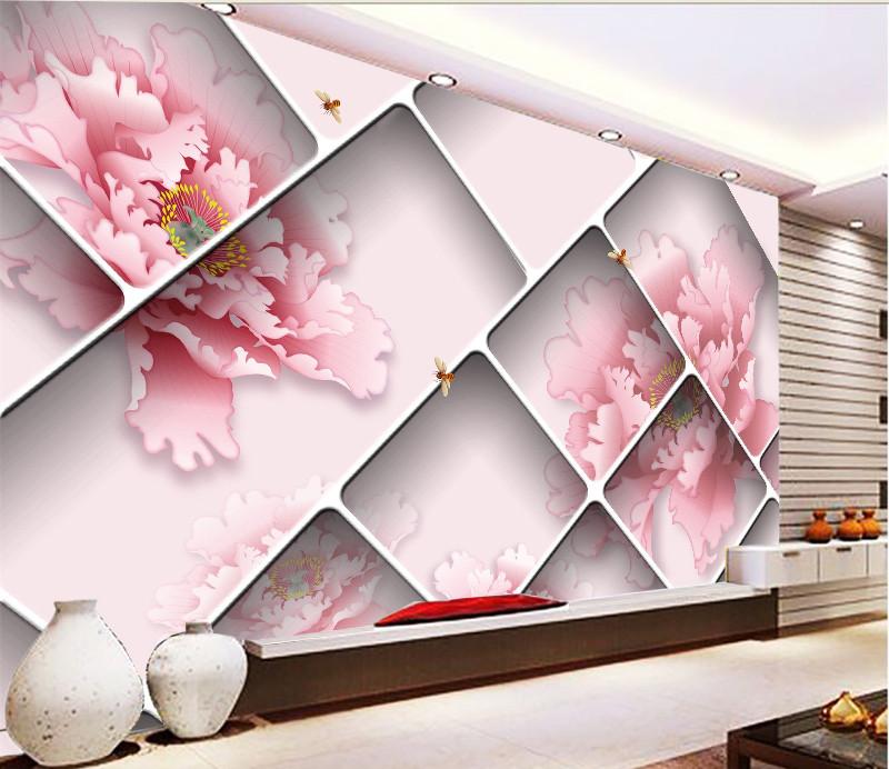 3D Peony Petal Flower 748 Wallpaper AJ Wallpaper 