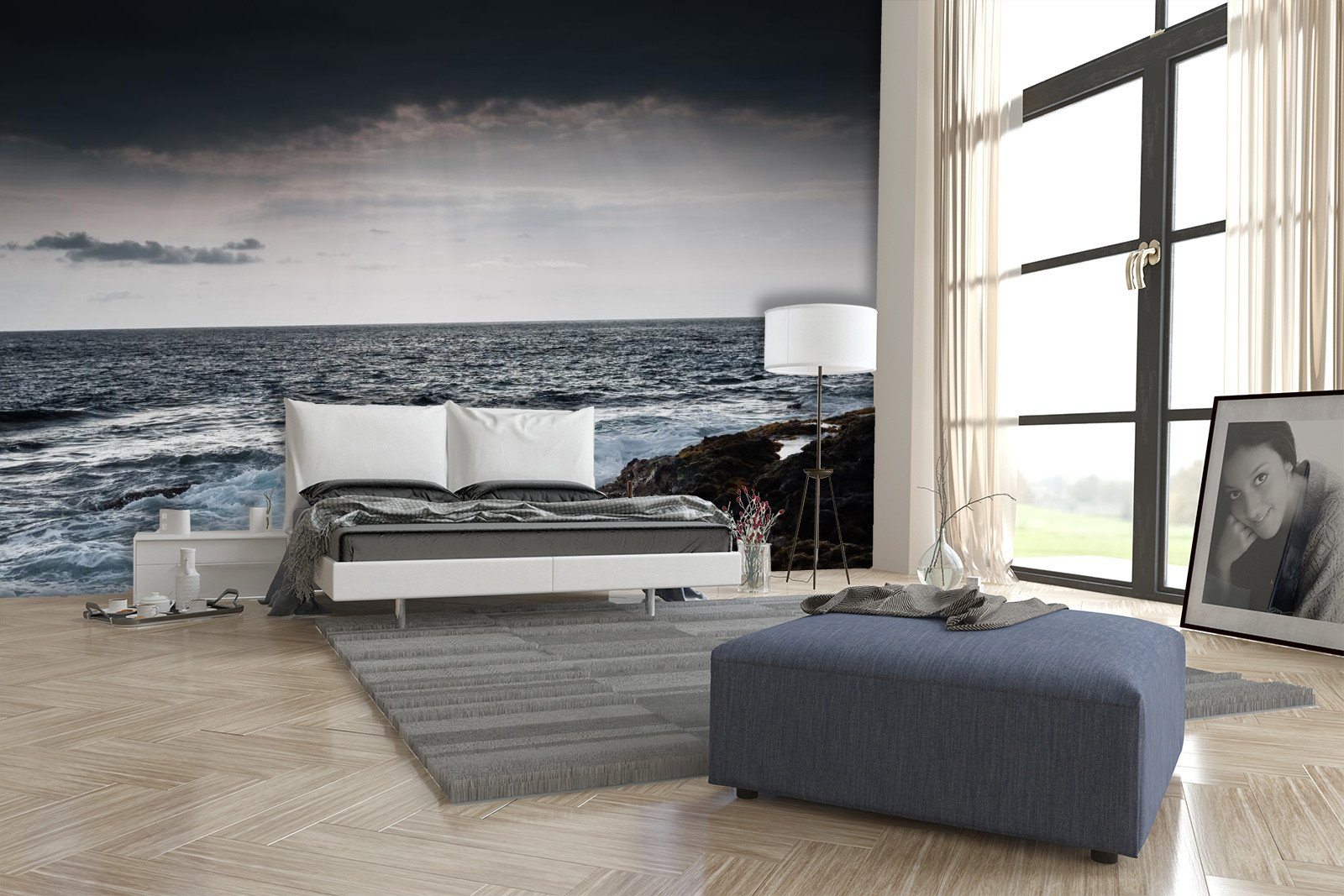 Dark Clouds Shrouded Sea 82 Wallpaper AJ Wallpaper 1 