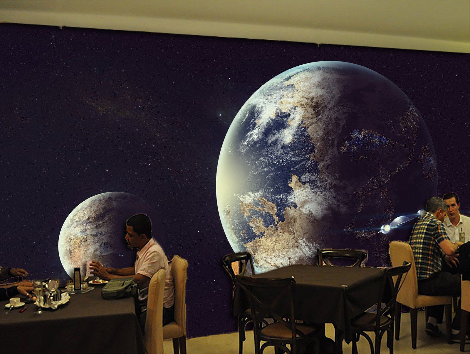 3D Universe Earth Plannet 03 Wallpaper AJ Wallpaper 