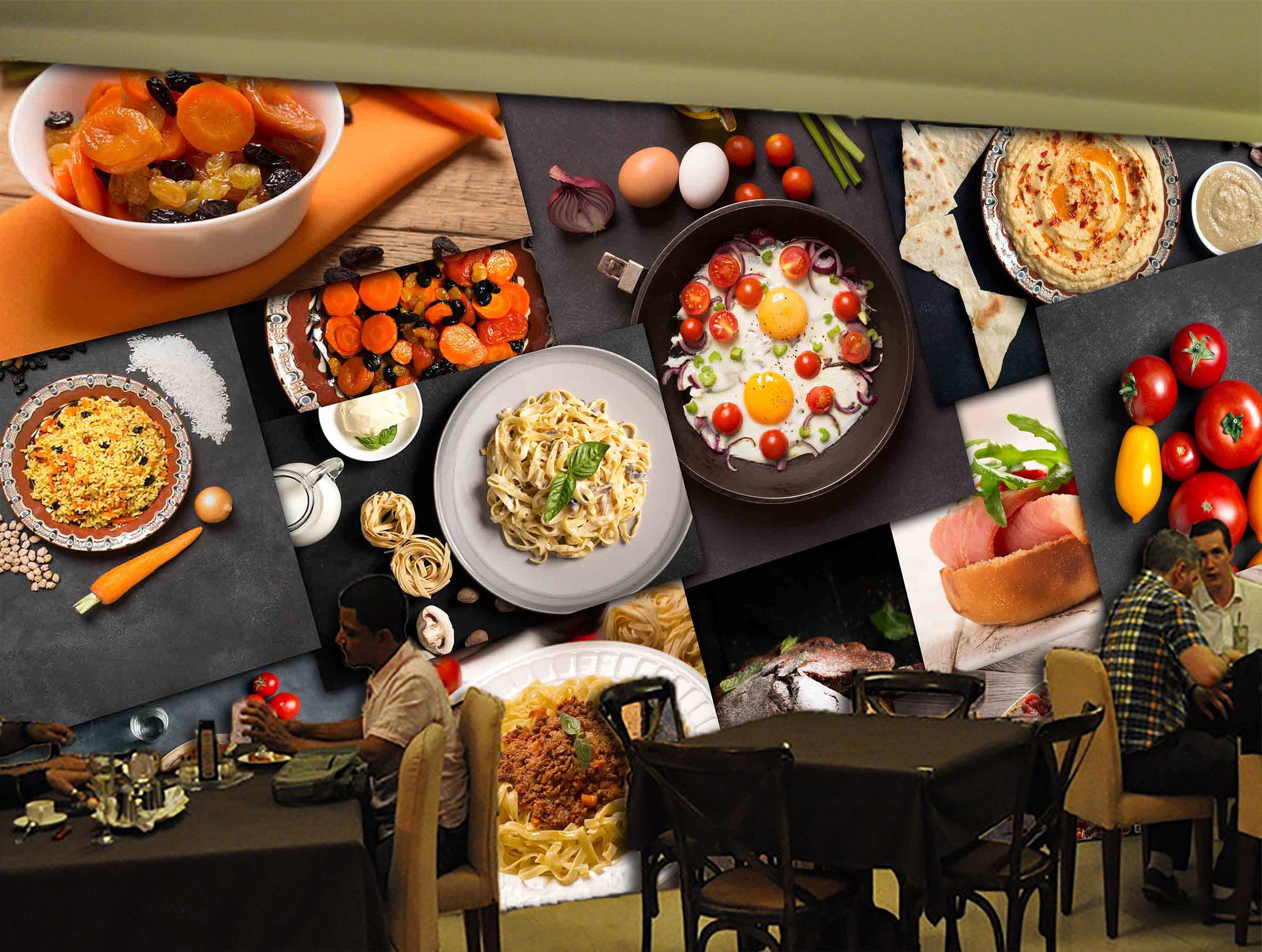 3D Delicious Food 1081 Wall Murals