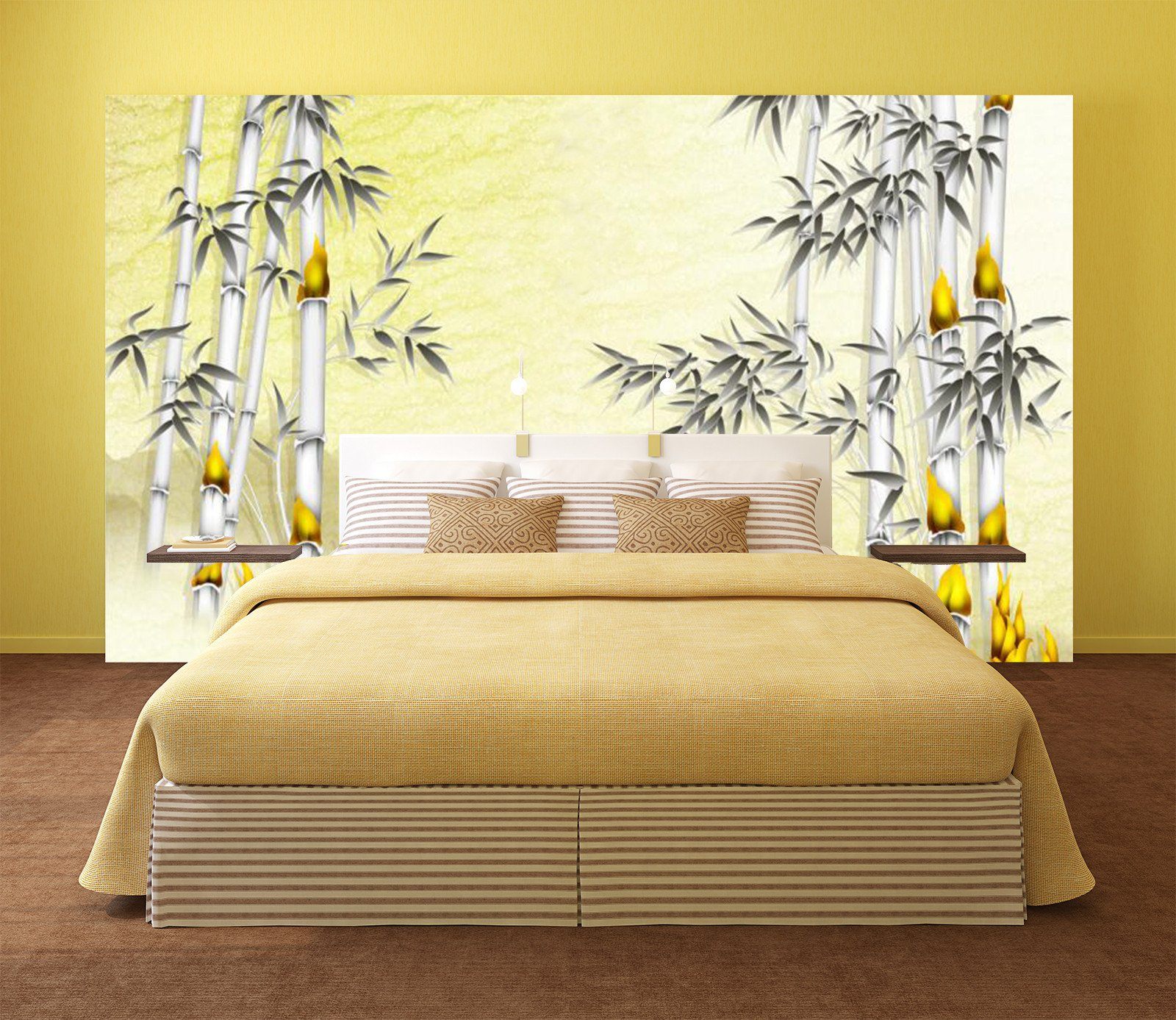 Ink Bamboo Forest 88 Wallpaper AJ Wallpaper 1 